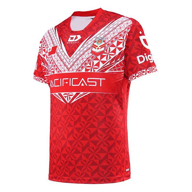 Tonga Home Rugby Jersey S-5XL S-5XL