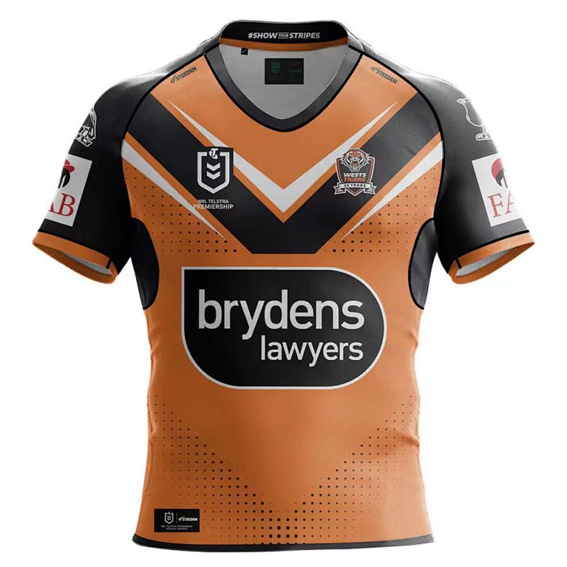Wests Tigers Rugby Jersey S-5XL S-5xl