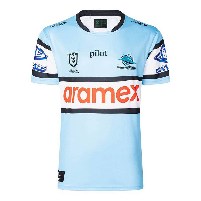 Cronulla-Sutherland Sharks Home Rugby Jerseys S-5XL S-5XL