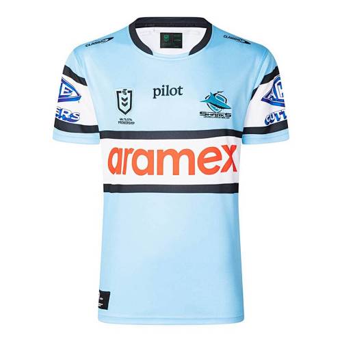 Cronulla-Sutherland Sharks Home Rugby Jerseys S-5XL S-5XL