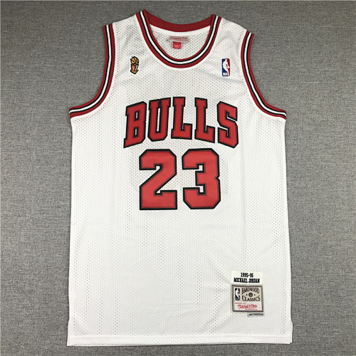 95-96 Bulls Retro Embroidery Jersey S-2XL
