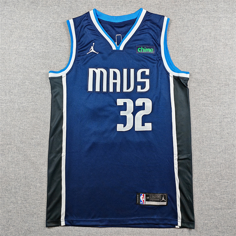 Dallas Mavericks Embroidery Jersey S-2XL