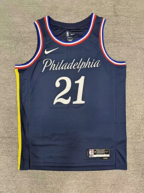 26 76ers City Edition Jersey S-2XL 76