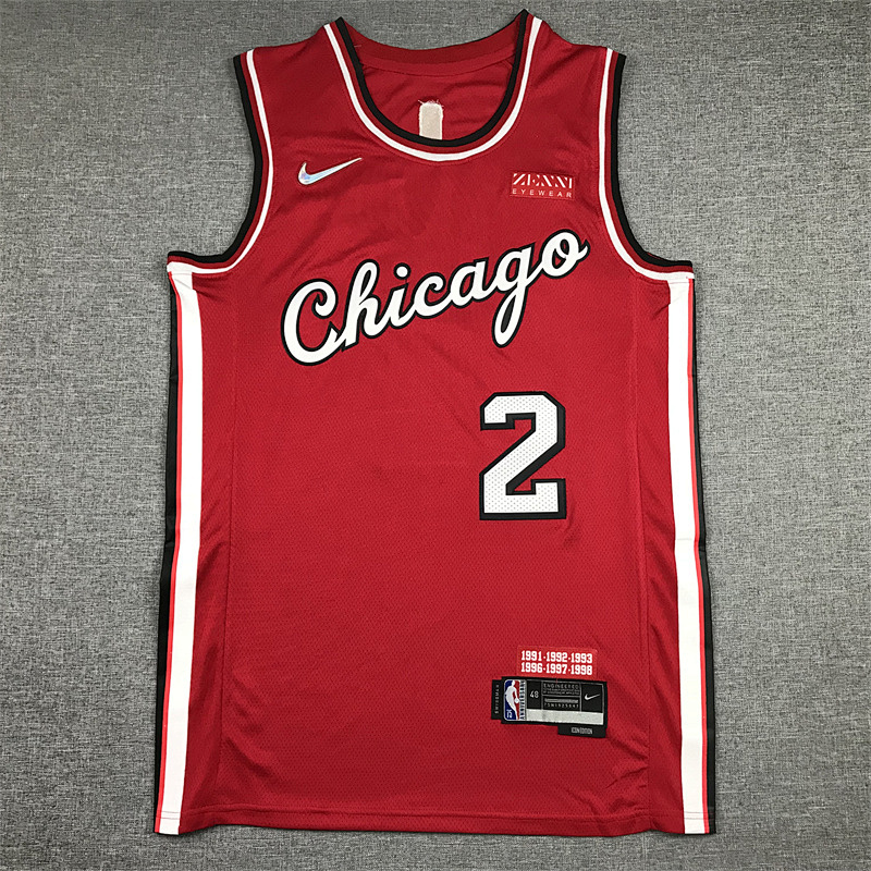 Bulls City Edition Embroidery Jersey S-2XL