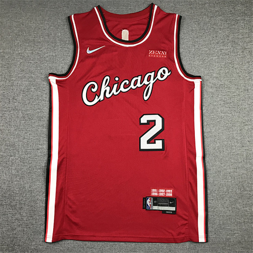 Bulls City Edition Embroidery Jersey S-2XL