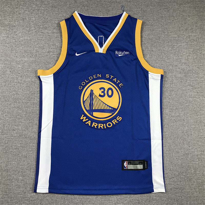 Warriors Embroidery Jersey S-2XL
