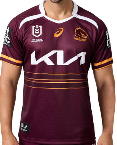 Brisbane Broncos Home Rugby Jersey S-5XL S-5XL