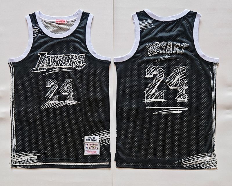 Lakers Embroidery Jersey S-2XL