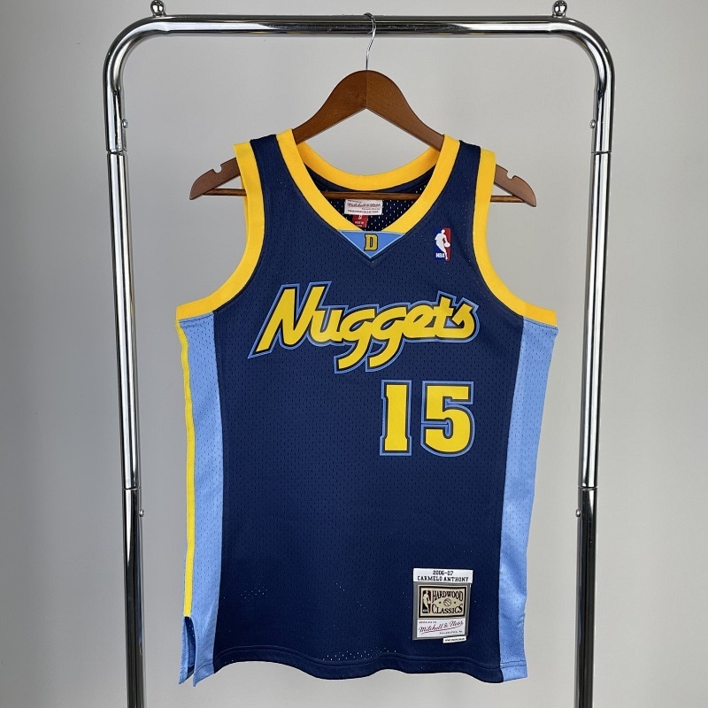 06-07 Nuggets Retro Jersey S-2XL