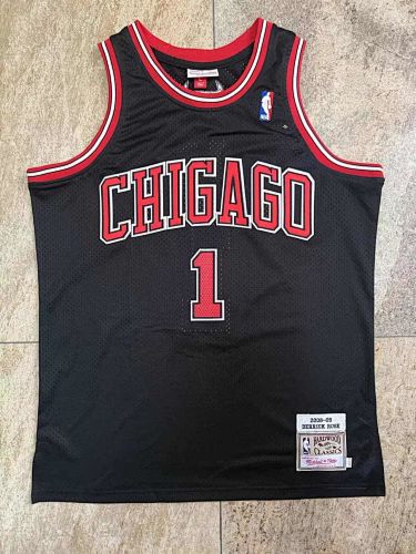 08-09 Bulls Retro Jersey S-2XL