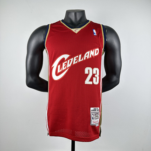 03-04 Cavaliers Retro Embroidery Jersey S-2XL