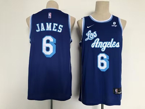 Lakers Embroidery Jersey S-2XL