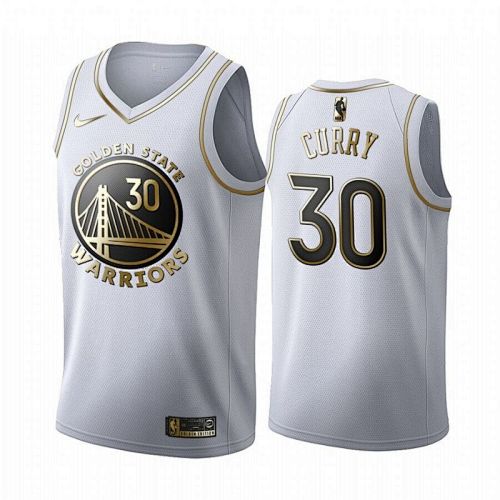 Warriors Embroidery Jersey S-2XL