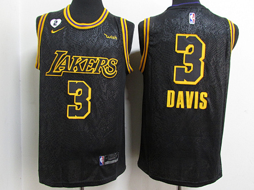 Lakers City Edition Embroidery Jersey S-2XL