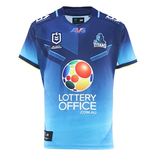 Gold Coast Titans Home Rugby Jerseys S-5XL S-5XL