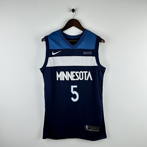 Timberwolves Embroidery Jersey S-2XL