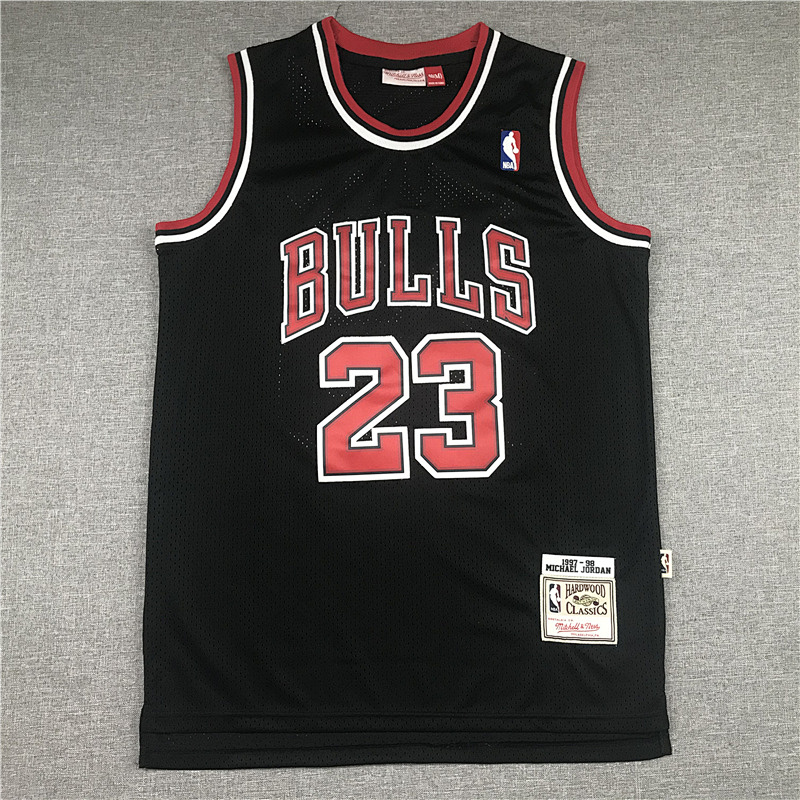 97-98 Bulls Retro Embroidery Jersey S-2XL
