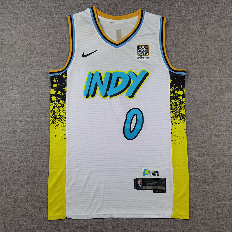Pacers City Edition Embroidery Jersey S-2XL