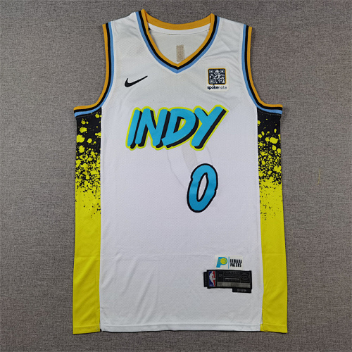 Pacers City Edition Embroidery Jersey S-2XL