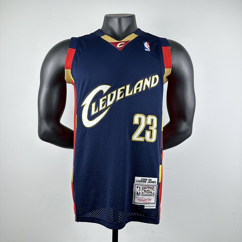 08-09 Cavaliers Retro Embroidery Jersey S-2XL