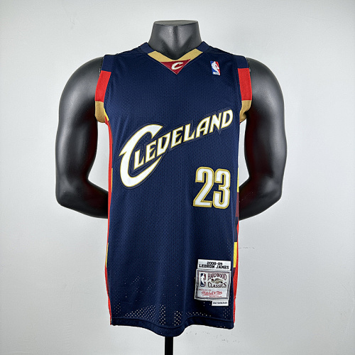 08-09 Cavaliers Retro Embroidery Jersey S-2XL
