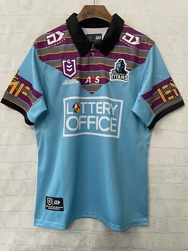 Gold Coast Titans Home Rugby Jerseys S-5XL S-5XL