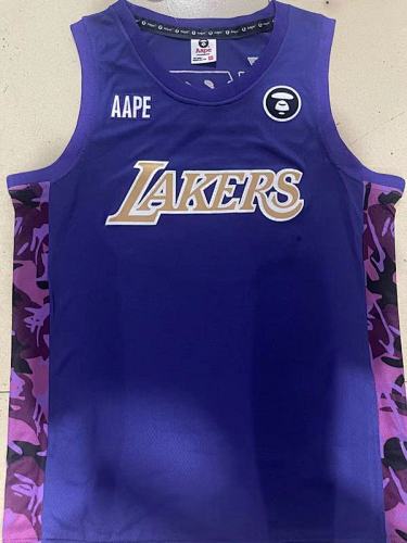 Lakers Embroidery Jersey S-2XL