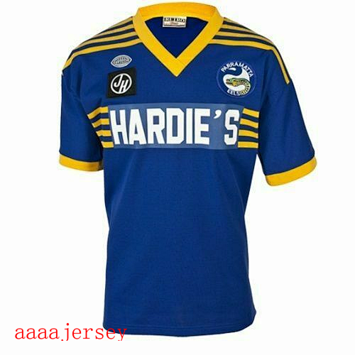 Parramatta Eels Retro Anniversary Rugby Jersey S-5XL S-5XL