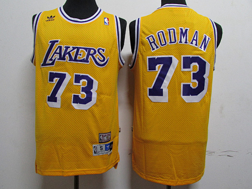 Lakers Retro Embroidery Jersey S-2XL