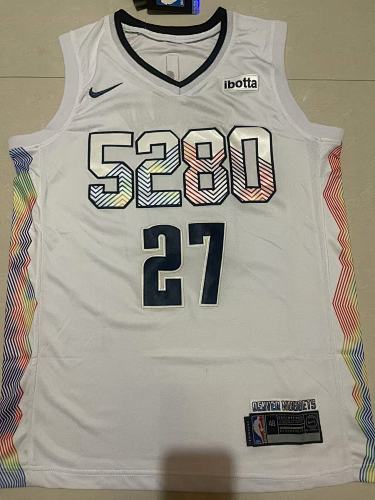 Nuggets Embroidery Jersey S-2XL