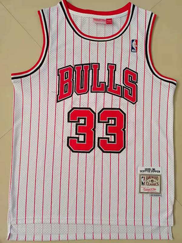 95-96 Bulls Retro Embroidery Jersey S-2XL