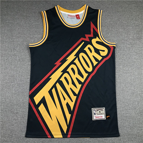 Warriors Embroidery Jersey S-2XL