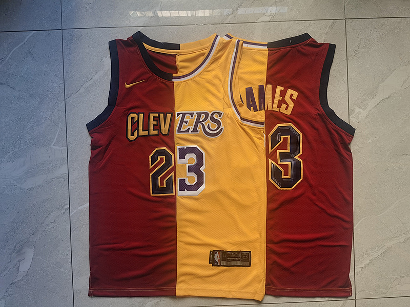 Lakers Embroidery Jersey S-2XL