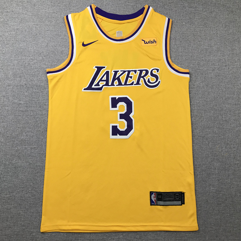 Lakers Embroidery Jersey S-2XL