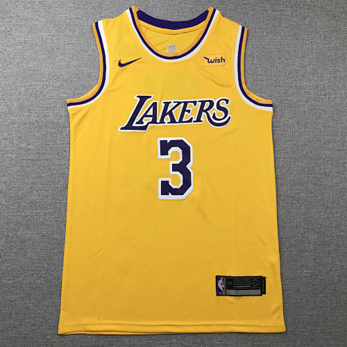 Lakers Embroidery Jersey S-2XL