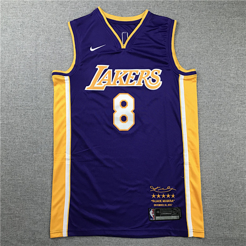 Lakers Embroidery Jersey S-2XL