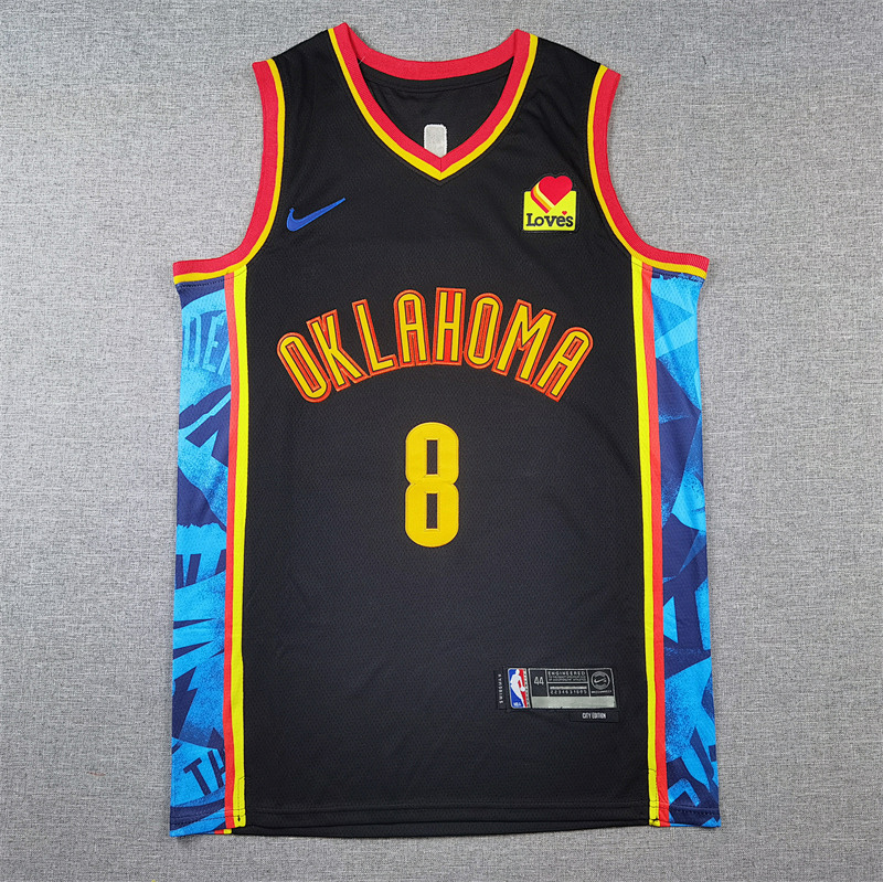 Thunder City Edition Embroidery Jersey S-2XL