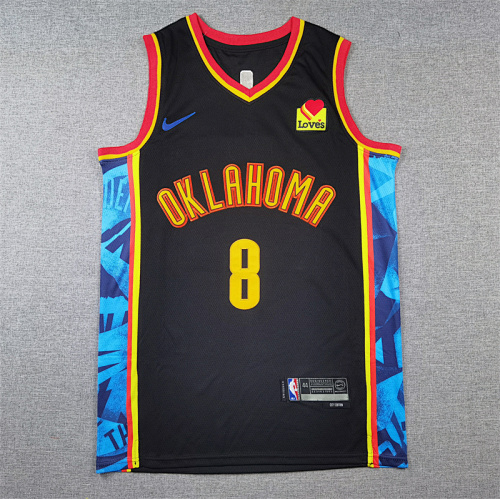 Thunder City Edition Embroidery Jersey S-2XL