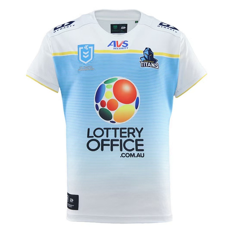 Gold Coast Titans Away Rugby Jerseys S-5XL S-5XL