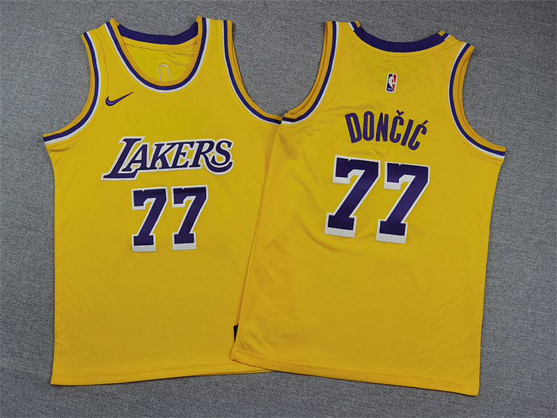 Lakers Kids Embroidery Jersey S-2XL