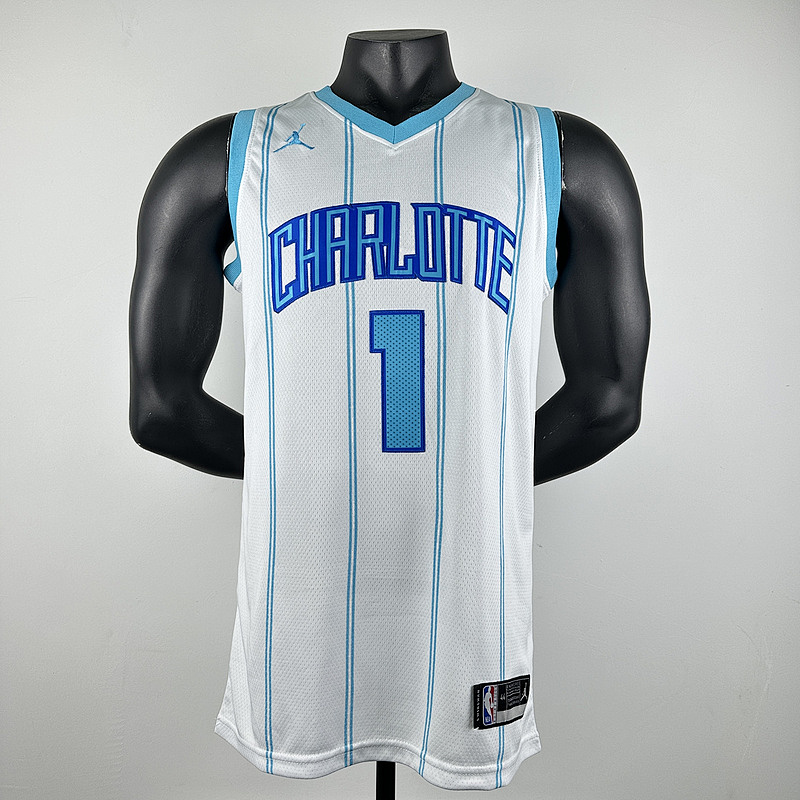 Hornets Embroidery Jersey S-2XL