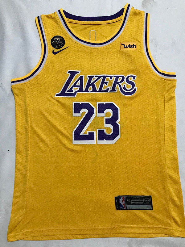 Lakers Embroidery Jersey S-2XL