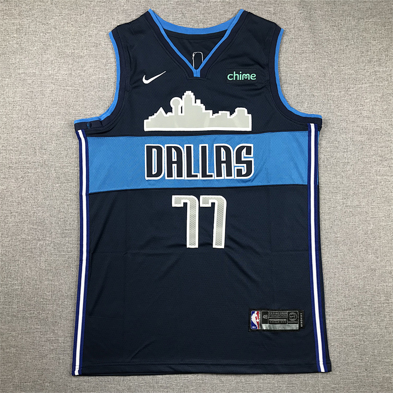 Dallas Mavericks Embroidery Jersey S-2XL