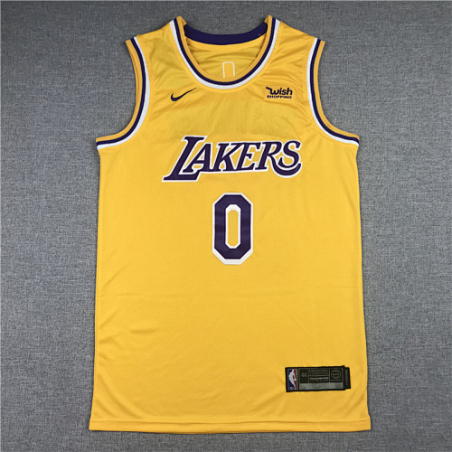 Lakers Retro Embroidery Jersey S-2XL