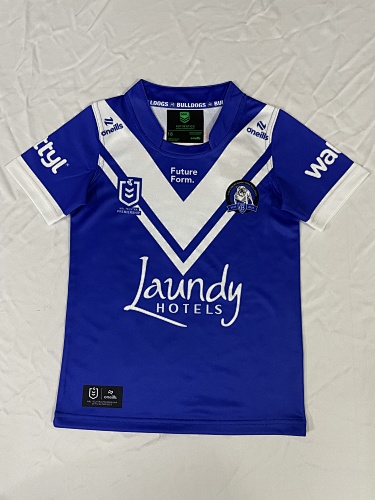Canterbury-Bankstown Bulldogs Kids Home Rugby Jersey 16-26 16-26