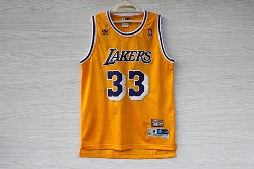 Lakers Retro Embroidery Jersey S-2XL