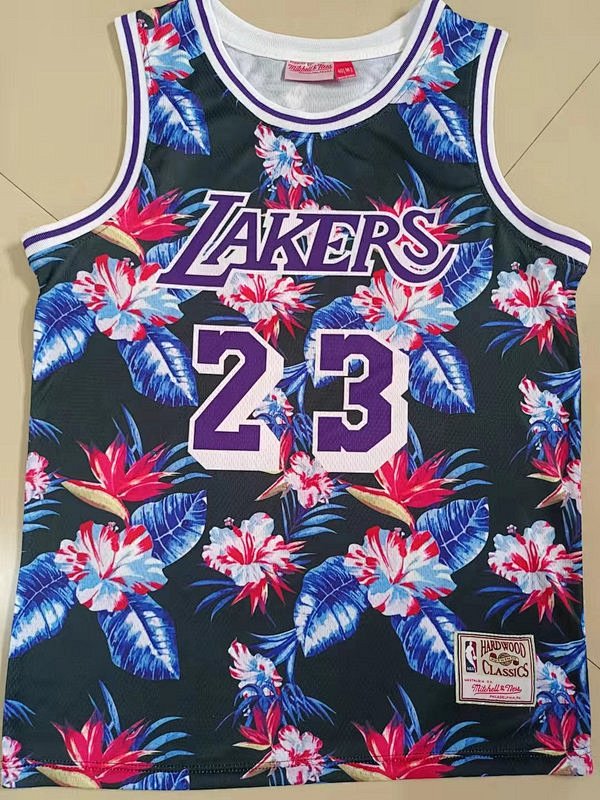 Lakers Embroidery Jersey S-2XL