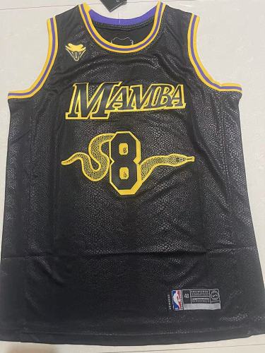 Lakers Embroidery Jersey S-2XL 8 24