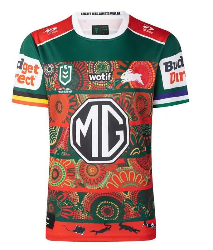South Sydney Rabbitohs Rugby Jersey S-5XL S-5XL
