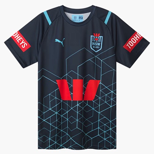 Nsw Blues Training Rugby Jerseys S-5XL S-5XL